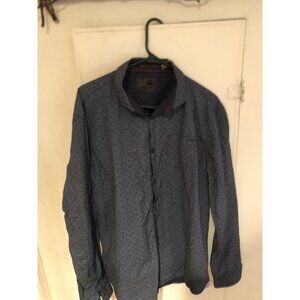 NO EXCESS MENS DARK BLUE SHIRT XL DUTCH TRADING COMPANY NEW W/ TAGS